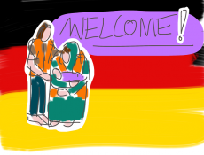 Права беженцев из Украины в Германии  с видом на жительство в соответствии с § 24 AufenthG